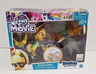 My Little Pony The Movie Guardians Of Harmony Applejack Pirate Pony NIB WM Excl • $12.99