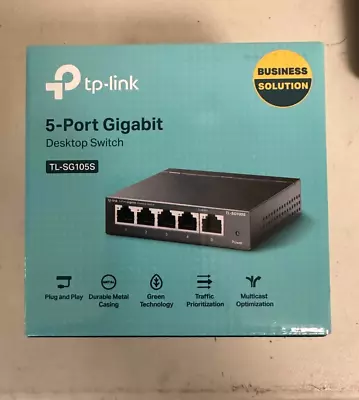 TP-LINK TL-SG1005P 5-Port Desktop Switch (BRAND NEW) • $15