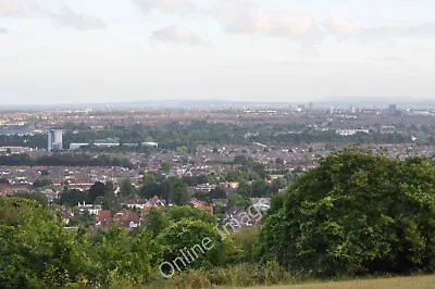 Photo 6x4 Portsmouth : Portsdown Hill View Cosham Looking Across Portsmou C2010 • £2