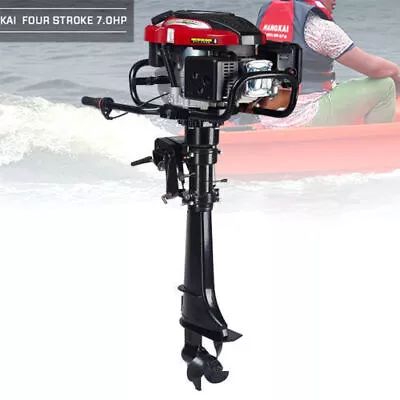 HANGKAI 2/4 Stroke 3.5~7HP Outboard Motor Marine Boat Engine Air/Water Cooled CE • $220