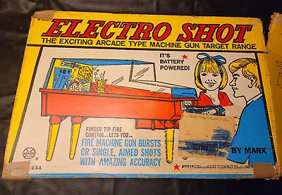 1964 Vintage Marx  Electro Shot  Target Shooting Gallery With Box • $329.99