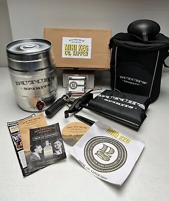 NOB Party Star Beer System Dutch’s Spirits Mini Keg CO2 Tapper Cartridges Bags + • $95