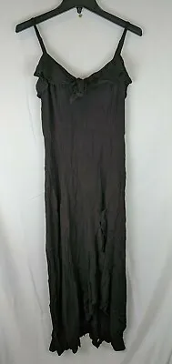 Volcom Coco Maxi Dress Black Women's Small • $41.07