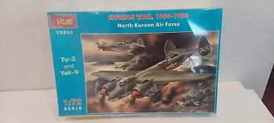 ICM 72032 Tu-2 Chinese Air Force PLUS Yak-9 Plastic Models Kits 172 New • $19.97