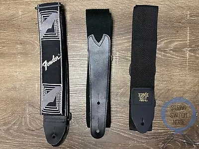 3 X Guitar Strap Pack -  Fender Ernie Ball • $39