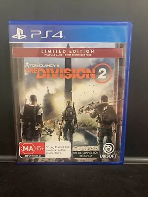 Tom Clancy’s The Division 2 - PS4 - Tested & Working -  Region 4 - Pre Owned • $9.90