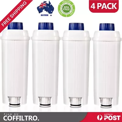$36.99 • Buy 4x Replacement Water Filter Compatible With DeLonghi Filter DLS C002 ECAM Esam