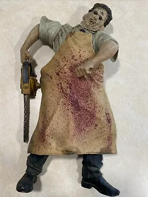 Mcfarlane 18  1/4 Scale Leatherface Motion Detector Action Figure Movie Maniacs • $171