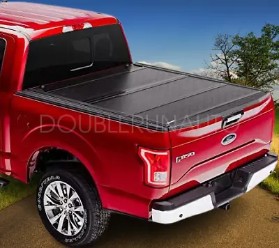 6.75ft Hard Tri-Fold Truck Bed Tonneau Cover For 99-24 Ford F250 F350 Superduty • $382.99