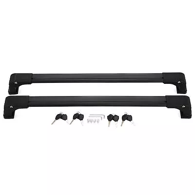 2 PCS Black Lockable Roof Rack Cross Bar Luggage Carrier For Mazda 5 2006-2017 • $99