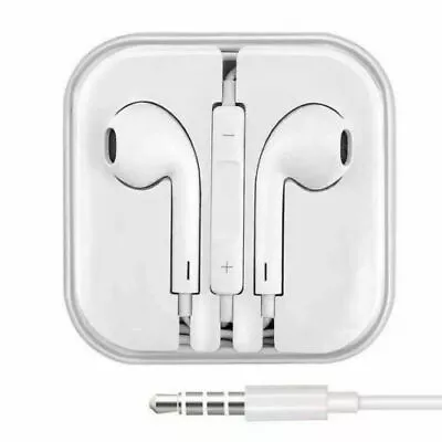 £3.49 • Buy Earphones For Apple IPhone 6 6s Plus 5s IPad Headphones Handsfree With Mic 3.5MM