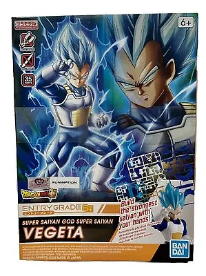 Dragon Ball Z Super Saiyan God VEGETA Model Kit By Bandai Entry Grade • $4.99