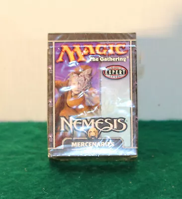 MTG Nemesis MERCENARIES Theme Deck--Factory Sealed--+ BCW Deck Guards • $35.99