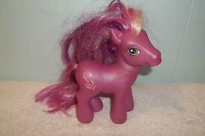 2005 Hasbro My Little Pony Purple Cherry Blossom • $12