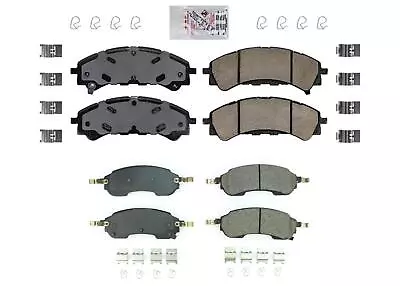 Front & Rear Pads Ceramic Front + Rear Brake Pads For Ford Bronco 2021-2023 • $135