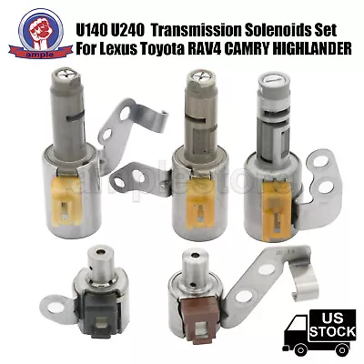 Genuine U140 U240 Transmission Solenoids For Lexus Toyota RAV4 CAMRY HIGHLANDER • $89.88