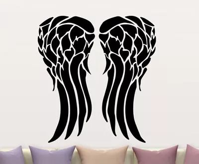 £2.49 • Buy Angel Wings Inspired Design Flying Home Decor Wall Art Decal Vinyl Sticker