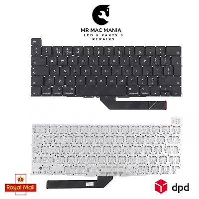 Keyboard For Macbook Pro 16  A2141 19 UK Layout Laptop With Backlight And Screws • £39.99