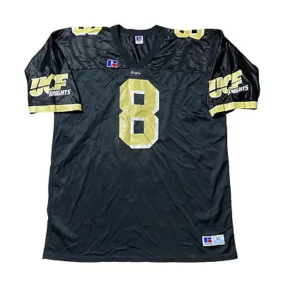 Auth Vintage UCF Knights NCAA Daunte Culpepper Russell Football Jersey #8 Sz 52 • $250