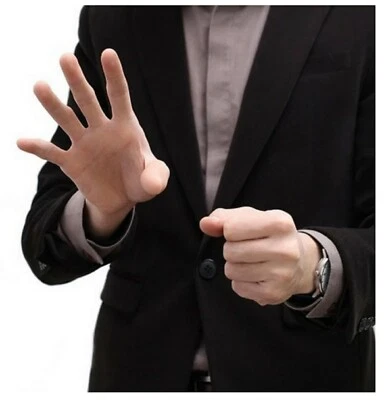 £3.99 • Buy 2 X Magic Thumb Trick Silk Hanky Vanishing Trick Thumb Dynamo Magic UK SELLER