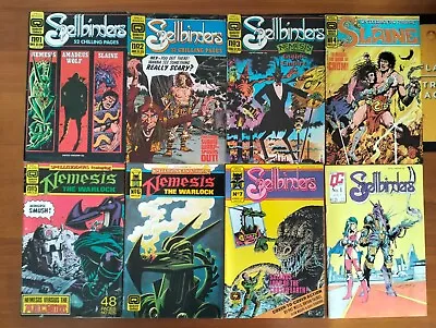 $20 • Buy Spellbinders Comics 1987 - Quality Comics - 2000 AD - Lot Of 8 #1