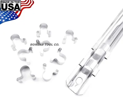 3/8  Replacement Steel Socket Rail Clips Pegs Ullman Devices 10pc 3/8 Drive USA • $6.99