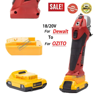 1X Adapter For Dewalt 18V 20V Li-Ion Battery To OZITO 18V Cordless Power Tools • $44.39