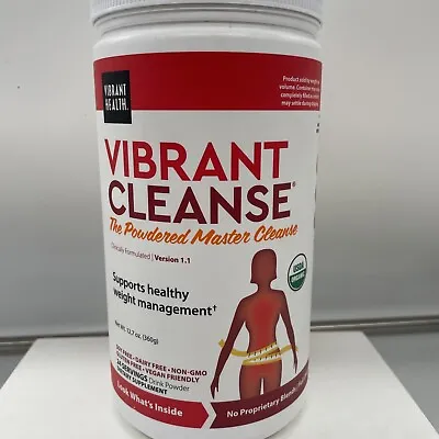 Vibrant Health Vibrant Cleanse The Powdered Master Cleanse Version 1.1 EXP 11/24 • $33.99