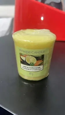 Yankee Candle Lime & Corriander Votive Sampler MULTISAVE Seasonal Fragrance • £1.50