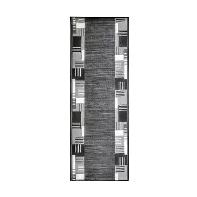 Hallway Runner Rubber Backed Hall Runner Carpet 3m X 67cm Wide Montana Grey • $120