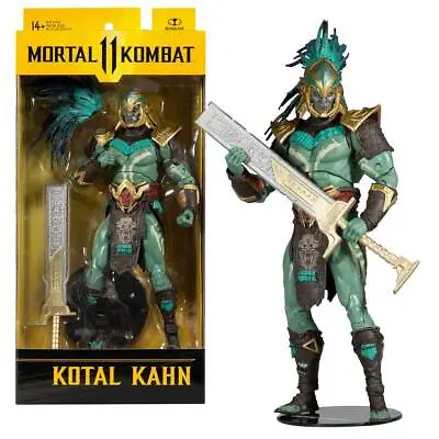 Mortal Kombat McFarlane Toys 7  Action Figure - Kotal Khan (Cutter Of Men Skin) • $21.35