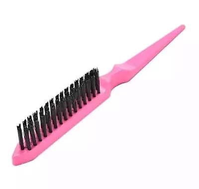 Back Combing Brush Teasing Hair Brushes Three Row Nylon Comb Bristles • £2.99