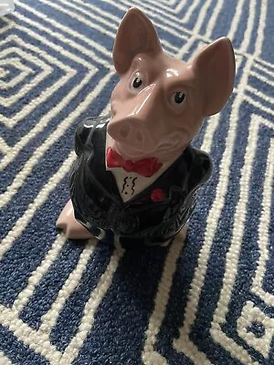 NatWest Piggy Bank (Sir Nathaniel) By Wade. Perfect Condition Original Stopper • £12