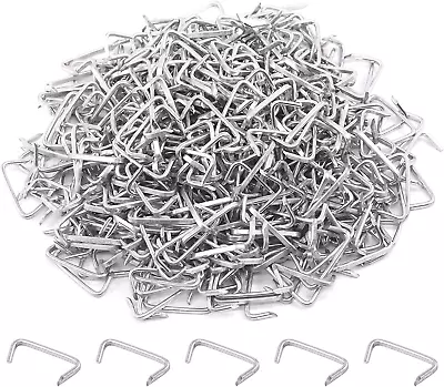 Rustark 1000 Pcs 3/4  Galvanized Hog Rings Professional Upholstery Hog Rings Se • $18.25