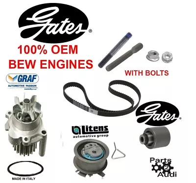 OE Engine Timing Belt Water Pump Kit W Bolts For VW Diesel 1.9 BEW TDI • $183