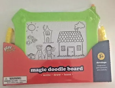 NEW Play Right Magic Doodle Board. Magnetic Drawing Board. Green • $10.97