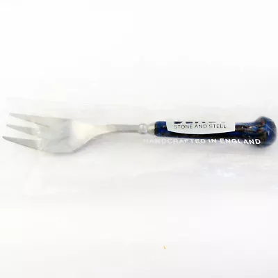 KISMET Flatware By Denby Salad Fork 7  Long  Stone & Steel  NEW NEVER USED • $15.99