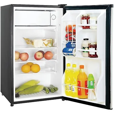 Magic Chef MCBR350S2 3.5 Cubic-ft Refrigerator (Silver) • $313.33