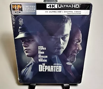 THE DEPARTED 4K + Digital + Steelbook *Excellent Limited Edition NEW SEALED • £38.57