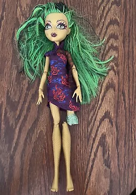 Monster High Doll Scaris Jinafire Long 2012 Gen 1 Flaws For Parts Incomplete • $15