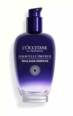 AUTHENTIC L'occitane Immortelle Precious Enriched Emulsion 2.6oz FS $80RV BNIB • $48