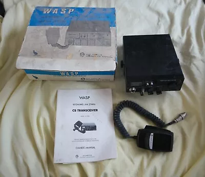 Vintage Untested CB Radio: Dick Smith Wasp Model D-1520 • $200