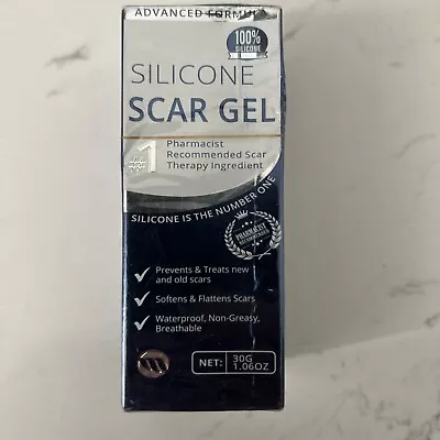 Scar Gel Old & New Scars Beauty Advanced Formula Silicone 1.06 Oz 05/26 • $6.99