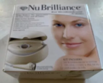 NuBrilliance Microdermabrasion Kit Skin Care System Rejuvenate Restore Renew • $7.99