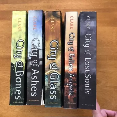 The Mortal Instruments By Cassandra Clare Book Lot Set #s 1-5 PB • $12.99