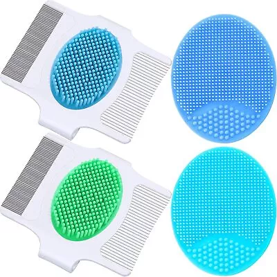 Cradle Cap Brush And Comb Baby Child Cradle Cap Set For Scalp FAST FREE POSTAGE • £6.75