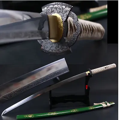 Battle Ready Handmade Japanese Samurai Sword Katana 9260 Spring Steel Full Tang • $168.26