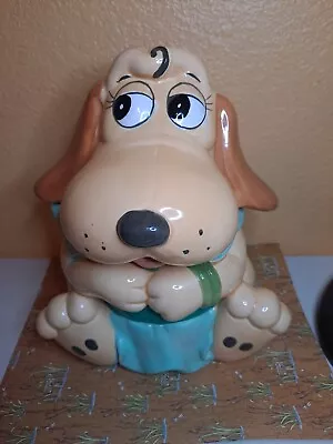 Pound Puppies Cookie Jar 10  Tall 1987 Vintage ￼ • $19.90