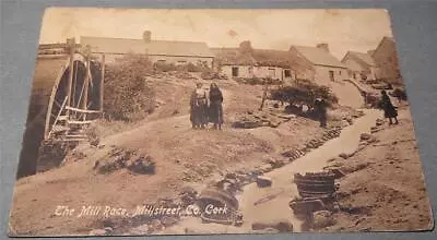 Co Cork The Mill Race Millstreet Street Ireland Postcard C 1910    421 • £13.25