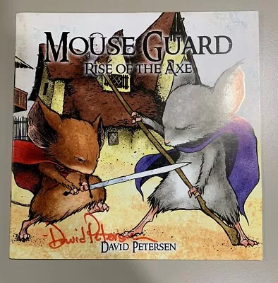 2006 ASP Comics Mouse Guard Issue 3 Rise Of The Axe David Petersen Autographed • $35